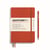 Carnet Leuchtturm1917 - Fox Red - A5 14,5 x 21 cm - 123 pages numérotées lignées