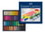48 crayons de cire - Faber-Castell Creative Studio Mini - pastel doux - couleurs assorties