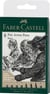 Pochette 8 feutres fineliners - Pitt Artist Pen - noir - Faber Castell