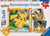 Puzzles 3x49 pièces - Pikachu, Dracaufeu et Evoli