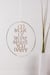 Écriture en bois "Do more of what makes you happy"