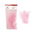 Sachet de 15 plumes - 10/15 cm - rose