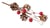 Branche avec baies rouge + pomme de pin - Rayher 