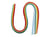 100 bandes de papier arc en ciel - quilling - 50x0,3cm