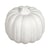 Courge en polystyrène - Blanc - 11cm ø