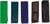 Lot de 5 colorants de cire pour bougies - Couleur foncée