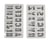 Lot de 2 moules Rayher - Alphabet - Silicone