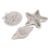 Lot de 3 moules en silicone étoile de mer et coquillage Rayher