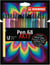 Lot de 18 feutres de dessin pointe moyenne - STABILO - Couleurs assorties - Pen 68 ARTY