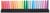 Lot de 23 surligneurs pointe large - STABILO - Couleurs assorties - BOSS ORIGINAL ARTY