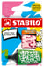Lot de 3 surligneurs pointe large - STABILO - Vert, rose, orange - BOSS MINI by Snooze One