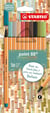 Stylo feutre Stabilo - Point 88 Nature Colors - Couleurs assorties - Pointe fine