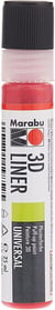 Liner 3D - peinture 3D - 25ml - rouge rubis