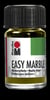 Peinture pour marbrure Marabu Easy Marble - Cristallin 101 - 15 ml