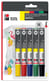 Set de 5 marqueurs textile - Marabu Textil painter 2-4mm