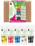Marabu Green Basic - Set de peinture alkyde à base d‘eau - 5 couleurs - 100 ml