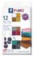 Coffret Fimo Effect Etincelle 12 Demi Blocs 12X25 G  / 8013 C 12-4