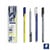 Pack de 4 - Stylo à bille, Stylo Feutre fin, Surligneur et Crayon rétractable - Triplus 34 SB4 - STAEDTLER 