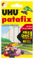 Lot de 80 pastilles adhésives repositionnables UHU - Blanc - Patafix