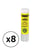 Lot 8 colles UHU Stic - Bâton - Transparent - Stic