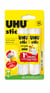 Lot de 2 colles fortes UHU Stic - Bâton - Transparent - Stic - 21 g