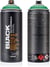 Bombe de peinture 400 ml Montana Black - Boston 6055