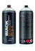 Bombe de peinture 400 ml Montana Black - Silverchrome