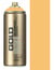 Bombe 400 ml de peinture acrylique Montana GOLD - Creme Orange G2020 - Fine - Opaque
