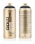 Bombe 400 ml de peinture acrylique Montana GOLD - Shock Black S9000 - Fine - Opaque