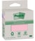 Post-it® en papier 100% recyclé - 76 x 76 mm - Notes - 3M - bloc de 100 feuilles - couleurs assorties