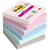 Post-it® Super Sticky Notes Soul 4 blocs + 2 gratuits - 76x76 mm - 90 feuilless