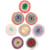 Lot de 8 pelotes de fil 100 % coton - Rico Design - Ricorumi Spin Spin