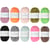 Lot de 10 pelotes de fil 100 % polyester - Rico Design - Ricorumi Nilli Nilli - Couleurs assorties