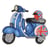 Ecusson thermocollant - Scooter
