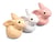 Lot de 6 lapins Rayher - Résine