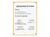 50 fiches de révision - 14,8 x 21 cm - Révision 2.0 Oxford - Petits carreaux - cadre orange