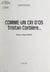 Comme un cri d'os - Tristan Corbière...