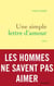 Une simple lettre d'amour - roman