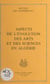Aspects de l'évolution des arts et des sciences en Algérie