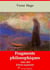 Fragments philosophiques 1860-1865 – suivi d'annexes - Nouvelle édition 2019