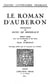 Le roman d'Auberon