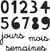 Matrices chiffres - Jolies Comptines