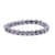 Bracelet Agate Crazy Lace grise - Taille 1