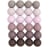 Perles De Macramé En Bois 25mm X24 -Tons De Rose - Rico Design