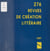 276 revues de création littéraire