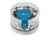 Sequins bombés Argent - Boîte de 10 grammes - Créalia