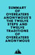 Summary of Overeaters Anonymous's The Twelve Steps and Twelve Traditions of Overeaters Anonymous
