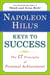 Napoleon Hill's Keys to Success - The 17 Principles of Personal Achievement