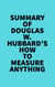 Summary of Douglas W. Hubbard's How to Measure Anything