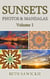 Sunsets: Photos and Mandalas, Volume 1